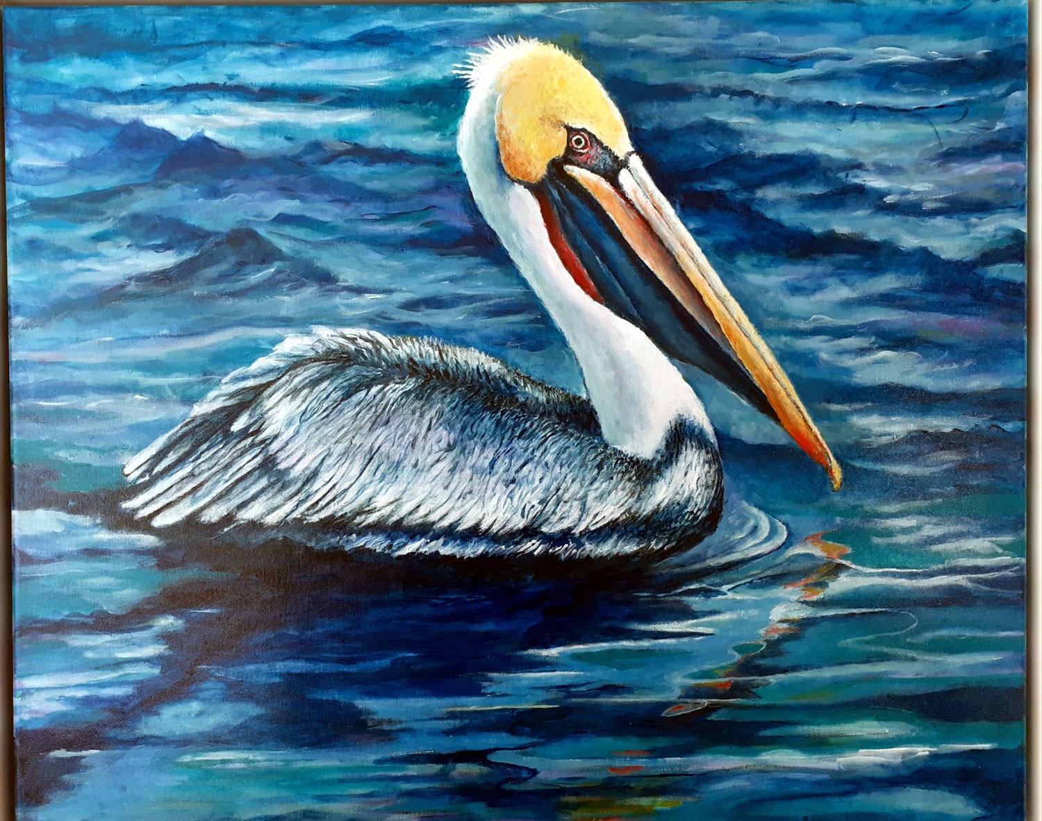 Pelican on the Bay